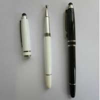 2 in 1 high precision sucker and fiber tip Touch screen Stylus pen flat disc for capacitive screen mobile phone table GPS