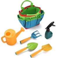 Hot Sale colorful kids garden tools bag multifunction garden tool set